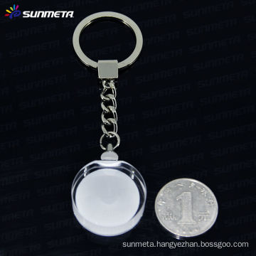 Sunmeta sublimation crystal keychain keyrings wholesale---manufacturer